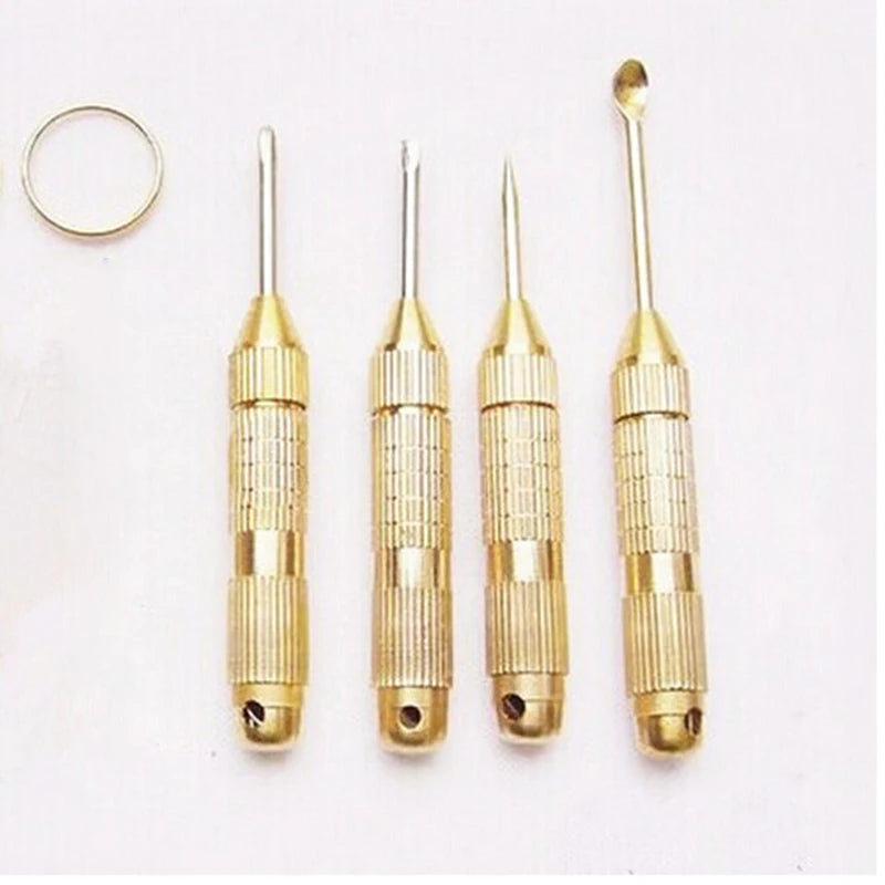 1Set Portable 4in1 Multi Tool Set Cross Screwdrivers Ear Pick Ear Cleaners Keychain Health Care Tools - V.I.P Digital Presence