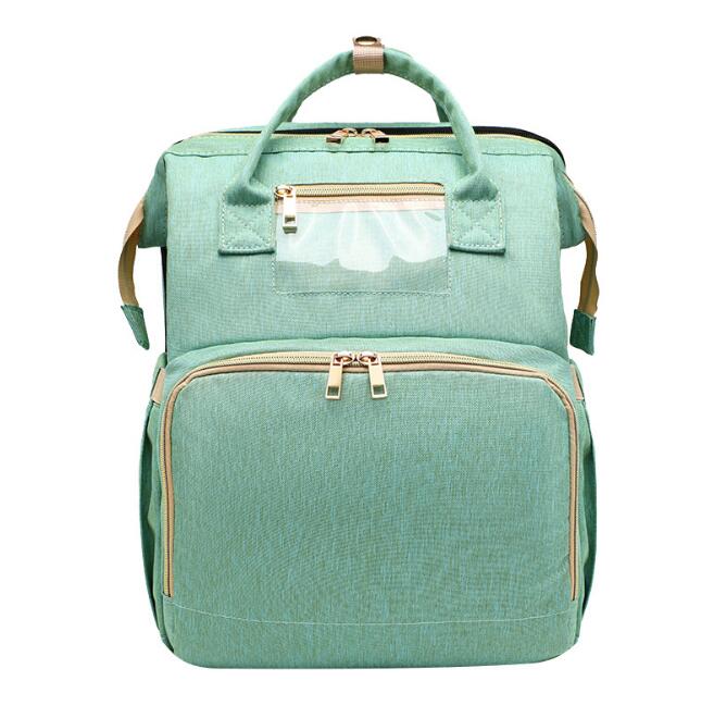 2in1 Multifunctional Baby folding bed Travel Portable Large Capacity Shoulder Mommy Folding Crib Bags - V.I.P Digital Presence