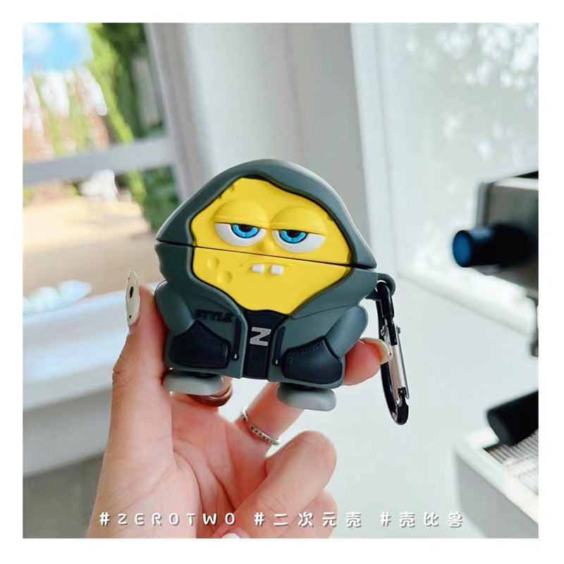 AirPods 5th generation silicone wireless Bluetooth earphone protective case suitable for Apple Pro 2nd generation cute box - V.I.P Digital Presence