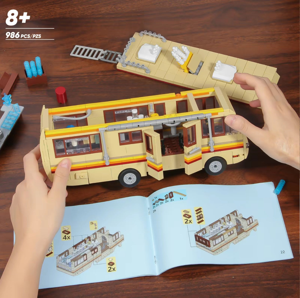 BlockBus Camper Set