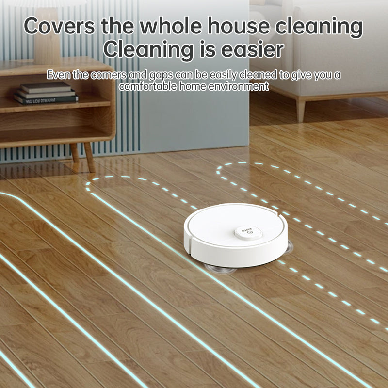 **3-in-1 Sweeping Robot: USB Charging, 1000Pa Suction, Auto-Clean for Pet Hair, Carpets & Floors** - V.I.P Digital Presence