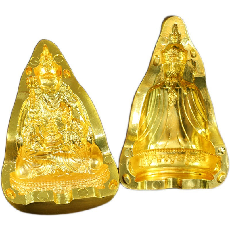 The mold is made of pottery clay, water and copper alloy, and is dedicated to Xizang Tridimensional Lotus Master - V.I.P Digital Presence