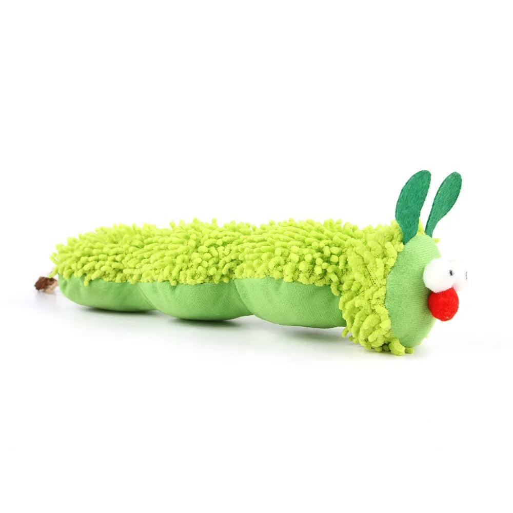 Cat Chew Toys Caterpillar Catnip Molar Toy Silvervine Cat Teaser Interaction Toy Clean Mouth Kitten Toy Pet Supplies Accessories - V.I.P Digital Presence