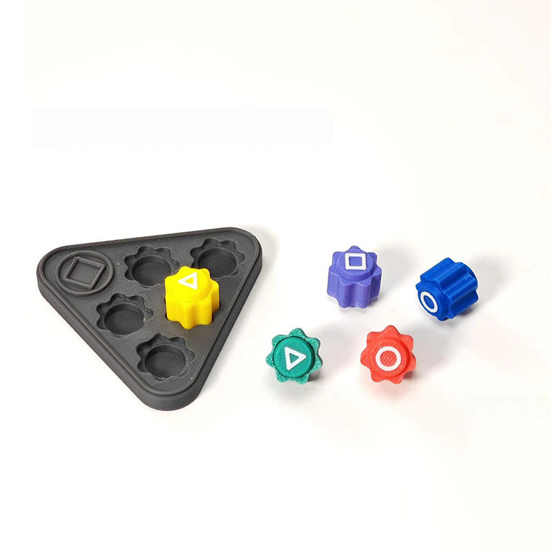 New Korean Gonggi Game Set with 5 Stones & Round Case. - V.I.P Digital Presence