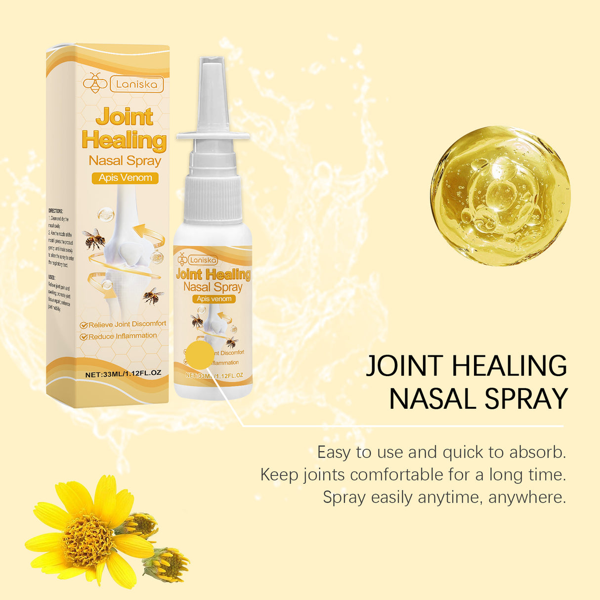 Joint Care Nasal Spray Daily Refreshing Gentle Care To Relieve Physical Discomfort Care Spray - V.I.P Digital Presence