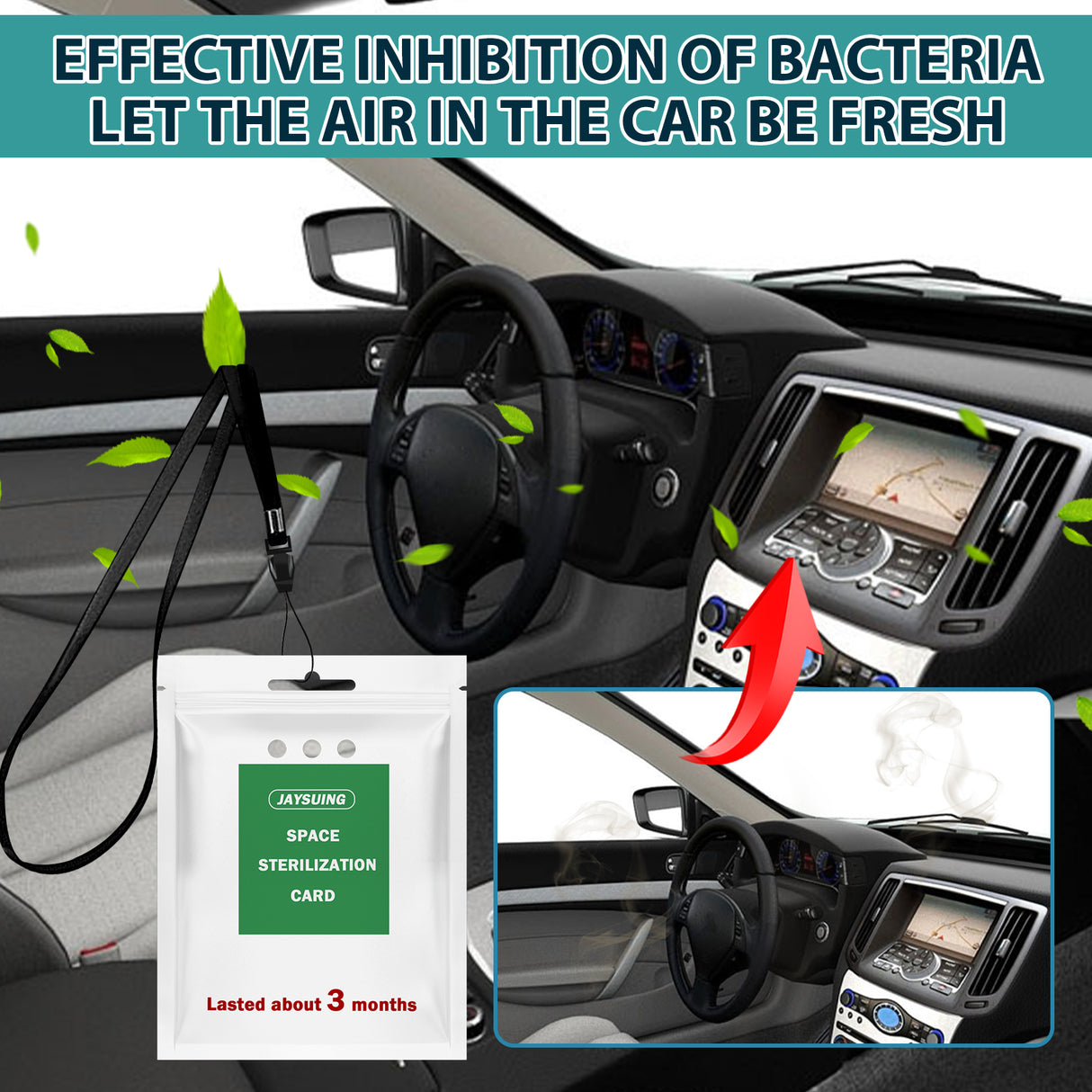 Space Purification Card Lanyard Easy To Carry Portable Space Air Purification Protection Card Stickers - V.I.P Digital Presence