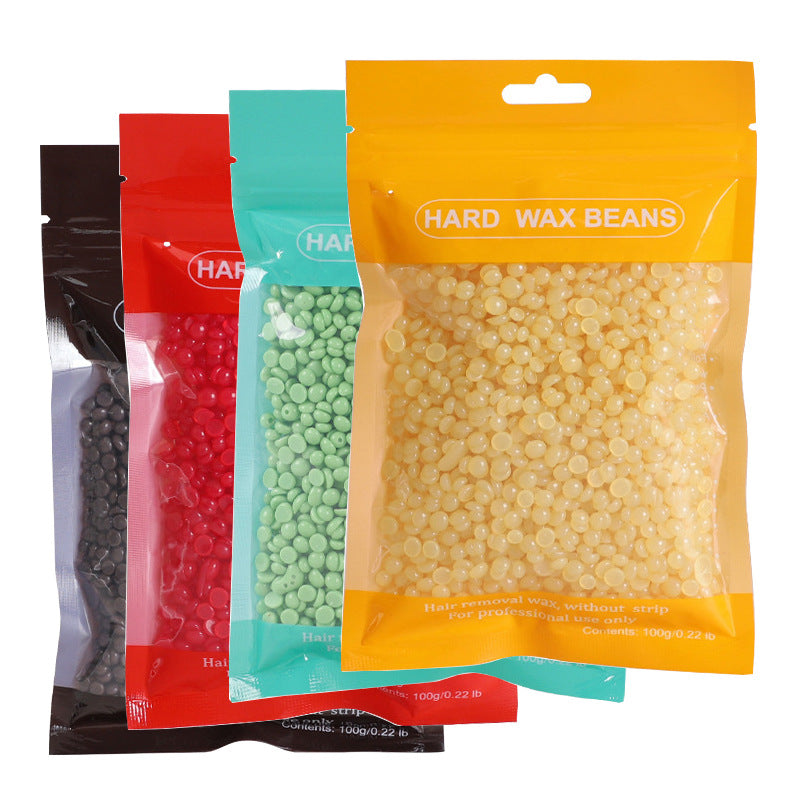 10pcs Hair Removal Hard Wax Beans, 100g Bag, Suitable for Bikini, Underarms, and Full Body, Hot Wax Depilation - V.I.P Digital Presence