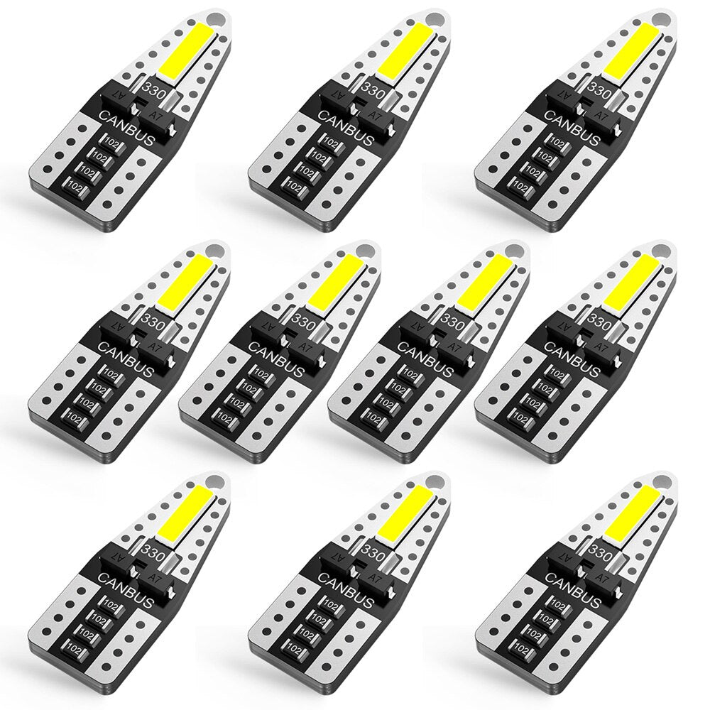 10x T10 LED W5W 194 Car Lights for Honda Civic Accord CRV HRV Jazz Fit NC750X Auto Led Interior Light Trunk Lamp Xenon 6000K 12v - V.I.P Digital Presence