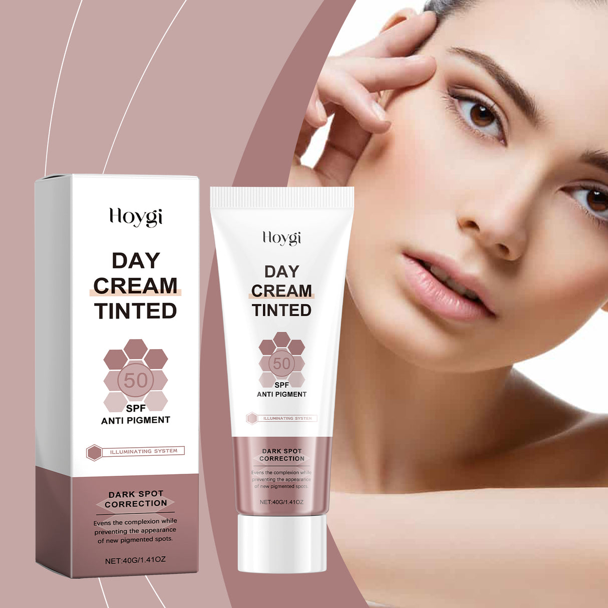 Care Cream Brightening Facial Skin Moisturizing, Hydrating, Tender, Hydrating, Translucent And Hydrating Facial Cream