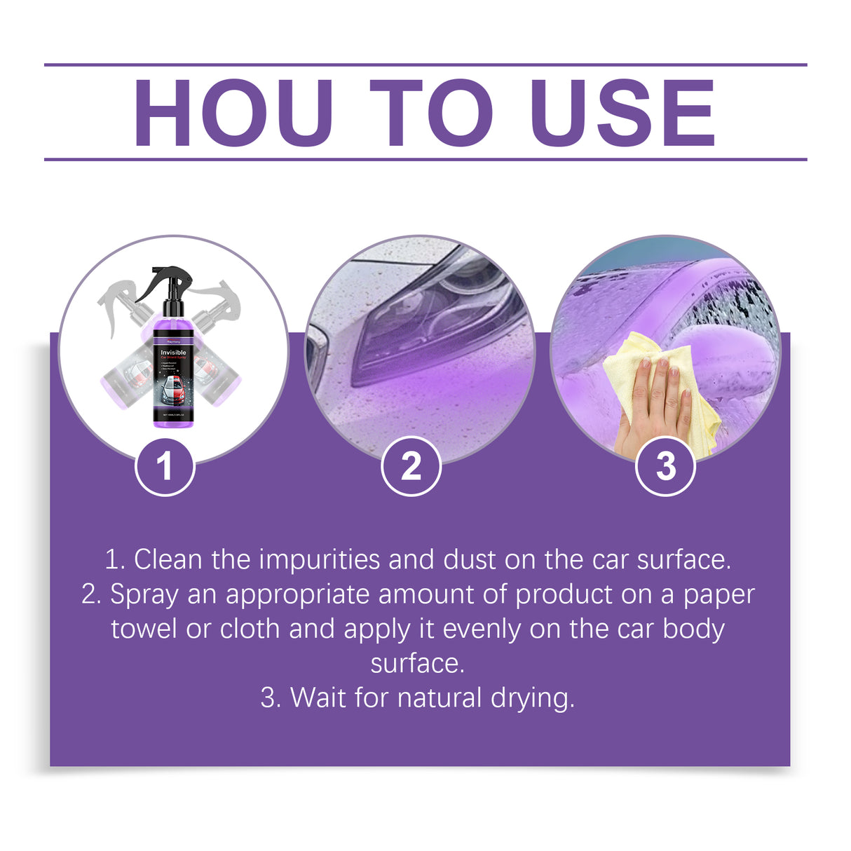 Car Coating Protective Spray Anti-Scratch Enhanced Gloss Paint Coating Spray Car Paint Maintenance - V.I.P Digital Presence