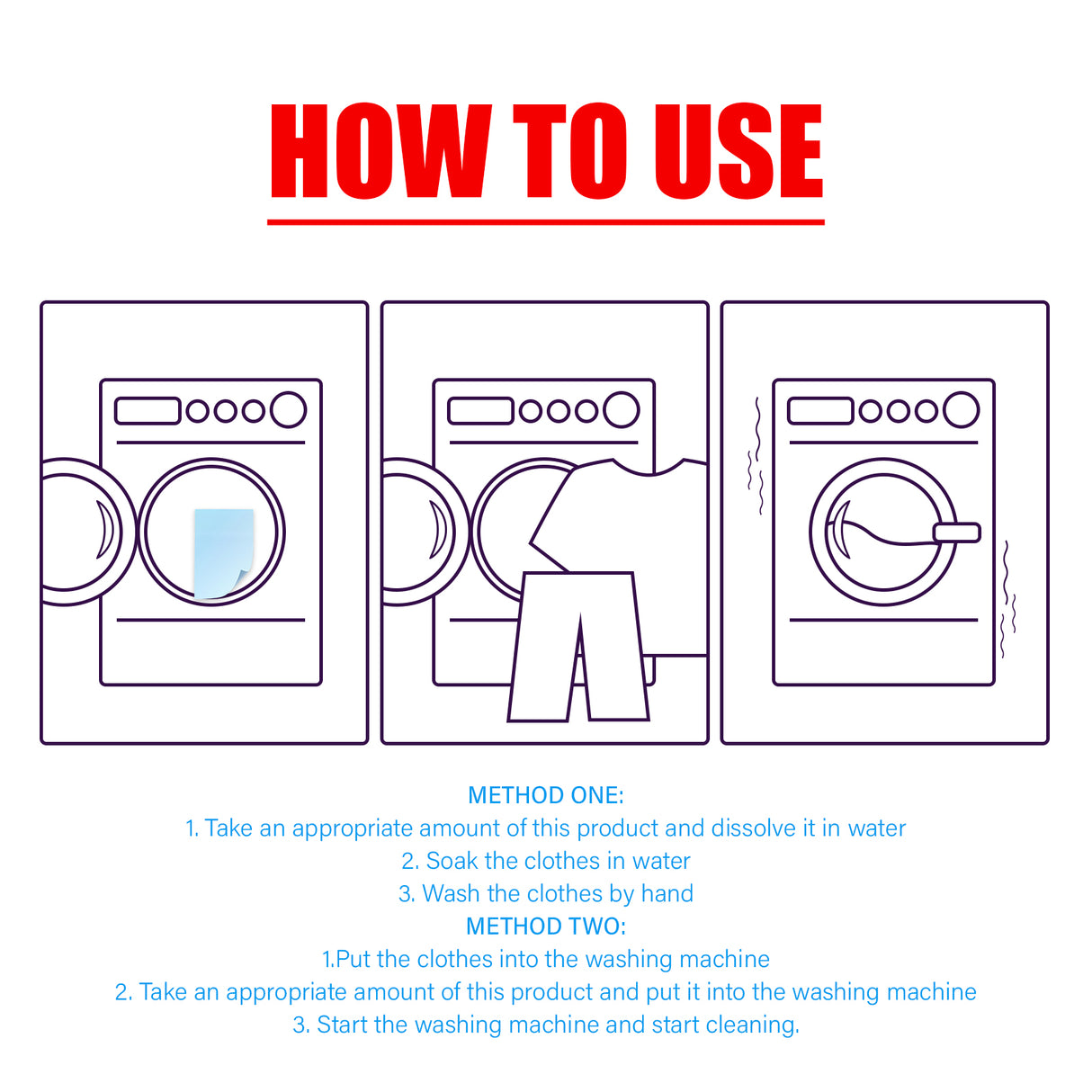 Laundry And Cleaning Tablets Deeply Clean Stubborn Dirt And Stains From Clothes. Portable And Easy To Store. Gentle And Hands-Free - V.I.P Digital Presence