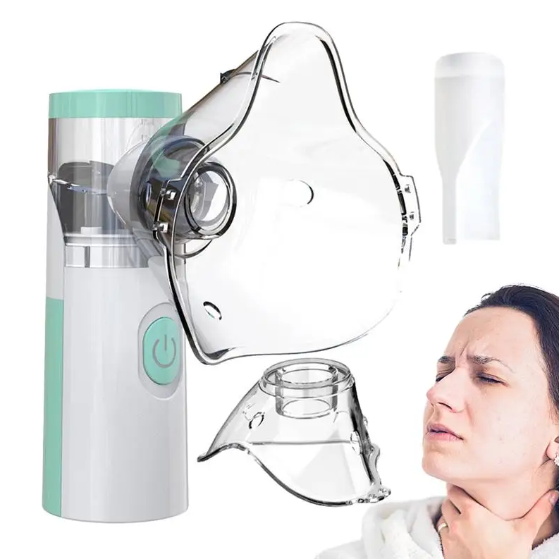 Outdoor Portable Nebulizer Silent Mesh Mini First Aid Kit Handheld Asthma Inhaler Atomizer Kids Adult Saving Emergency Device - V.I.P Digital Presence