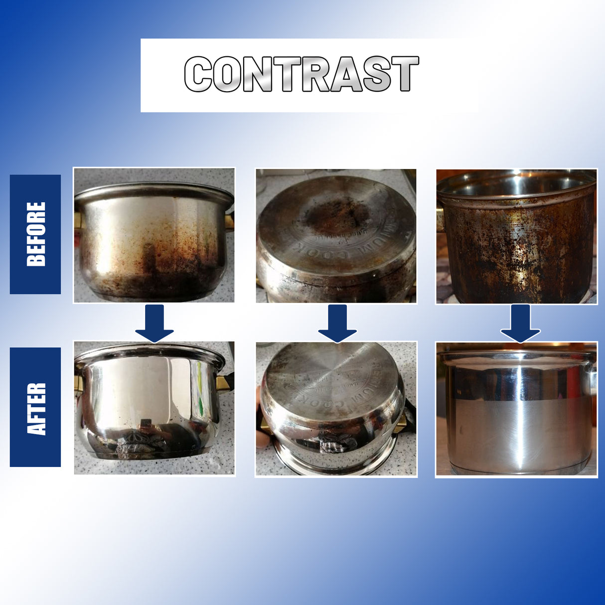 Stainless Steel Cleaning Paste Kitchen Utensils Multi-Purpose Decontaminating Refurbished Polished Rust Removal Household Cleaning Tool - V.I.P Digital Presence