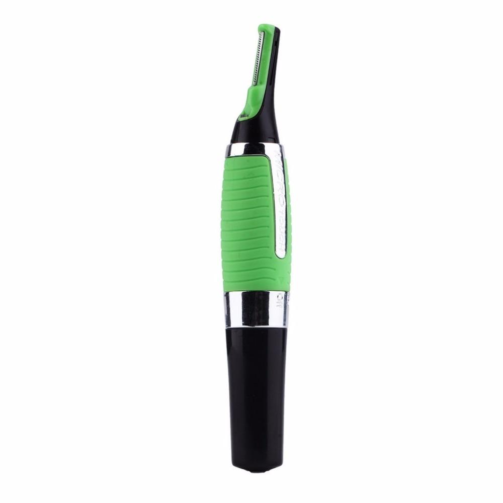 Micro Precision Eyebrow Ear Nose Trimmer Removal Clipper Shaver Personal Electric Built In LED Light Face Care Hair Trimmer - V.I.P Digital Presence