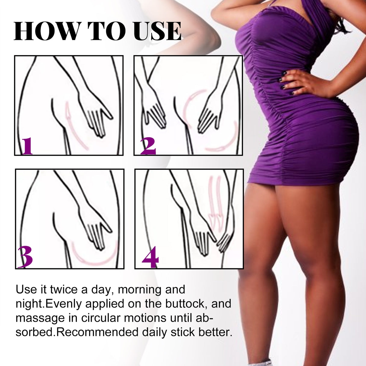 Butt Lift Essential Oil, Firming Butt Lift Body Shaping Massage Essential Oil - V.I.P Digital Presence