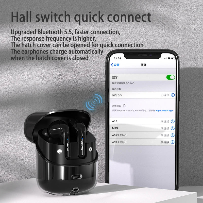 Wireless Bluetooth earphones 4 earphones 2 pairs couple sports and esports TWS5.5 - V.I.P Digital Presence