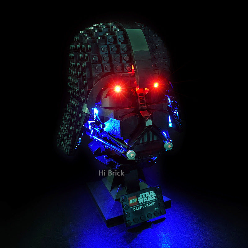 Suitable for LEGO 75304 Darth Vader Helmet Star Wars LED Lighting with Lights - V.I.P Digital Presence