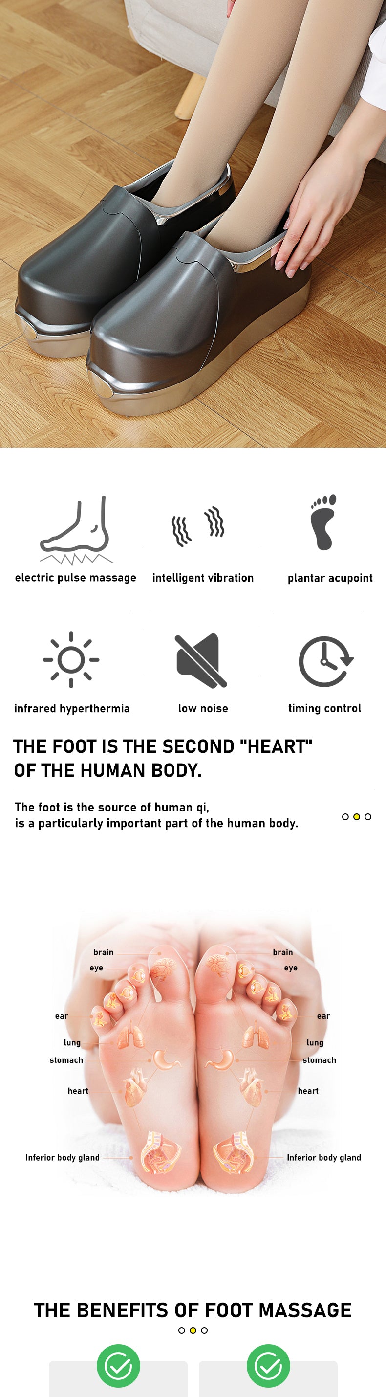 Multifunctional massage shoes Sole acupoint massage shoes - V.I.P Digital Presence