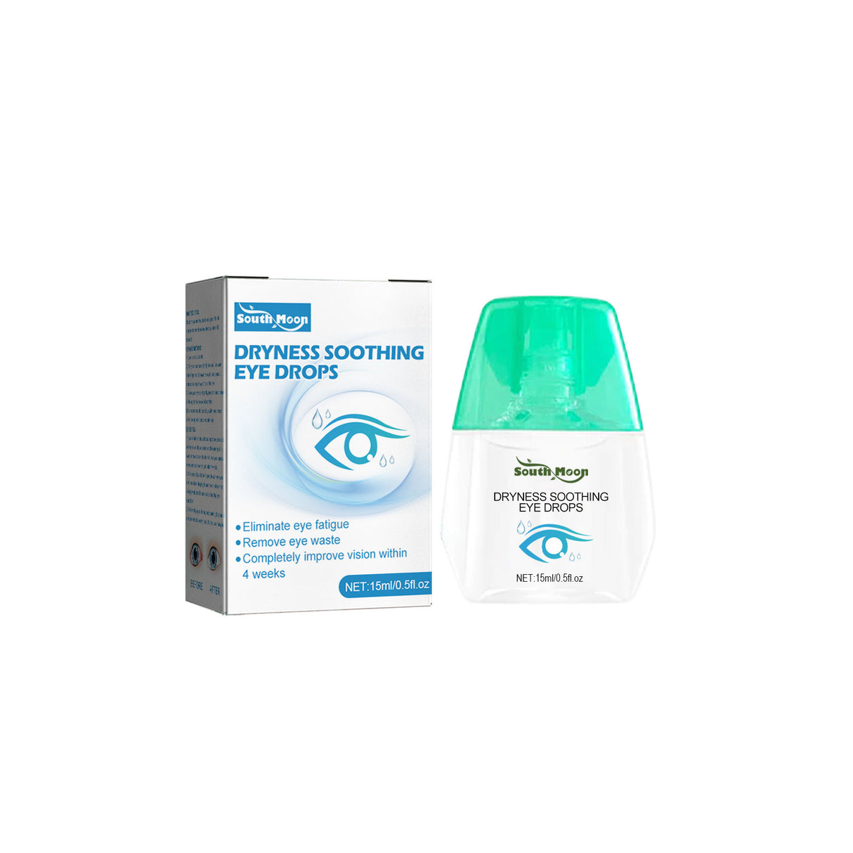 Eye Drops Dryness Soothing, Relieve Eye Fatigue, Dry Eyes, Red Eyes, Blurred Vision Eyes Care Lotion - V.I.P Digital Presence