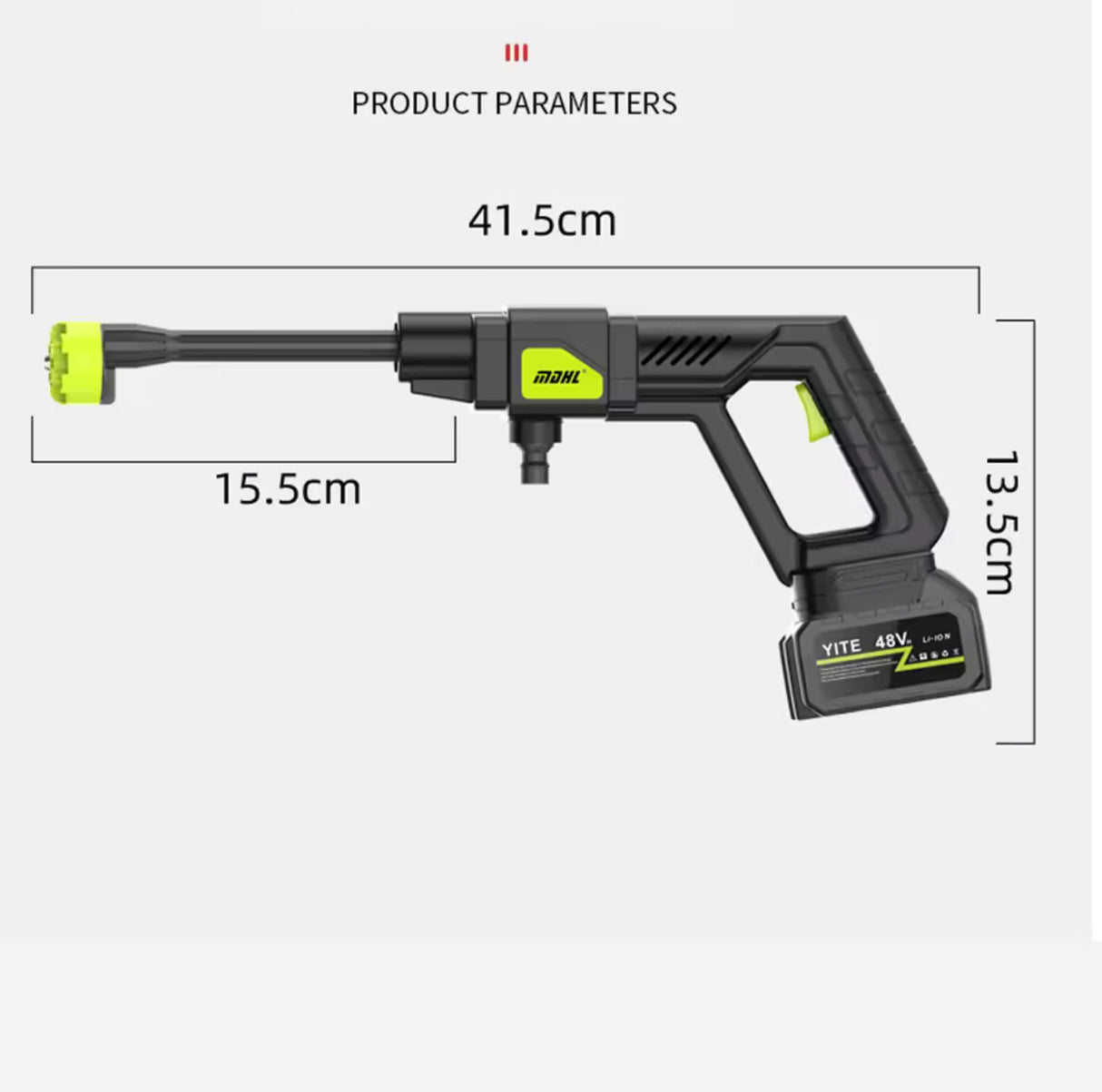 Hidrolavadora inalámbrica