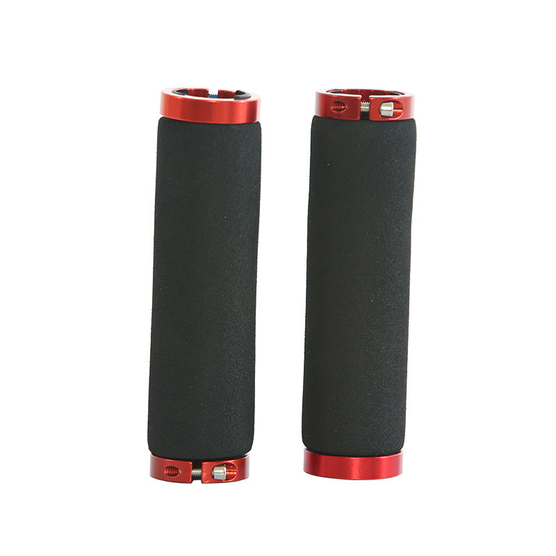 Bicycle Sponge Handle Cover Unilateral Bilateral Locking Mountain Bike Grip Non-Slip Sweat-Absorbing Foam Cotton Handle Gloves - V.I.P Digital Presence