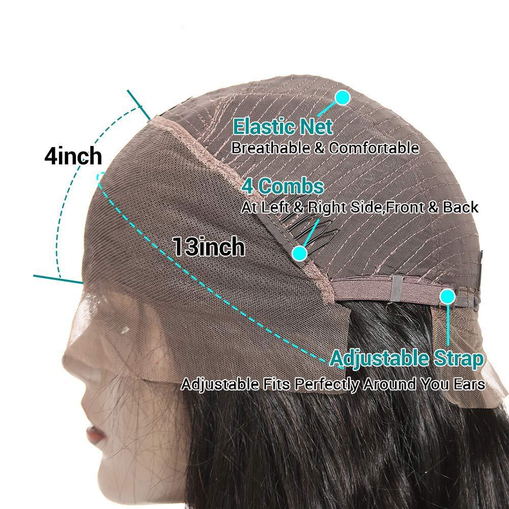 13 * 4 full frontal lace, first tier bob, European and American full human hair wig - V.I.P Digital Presence