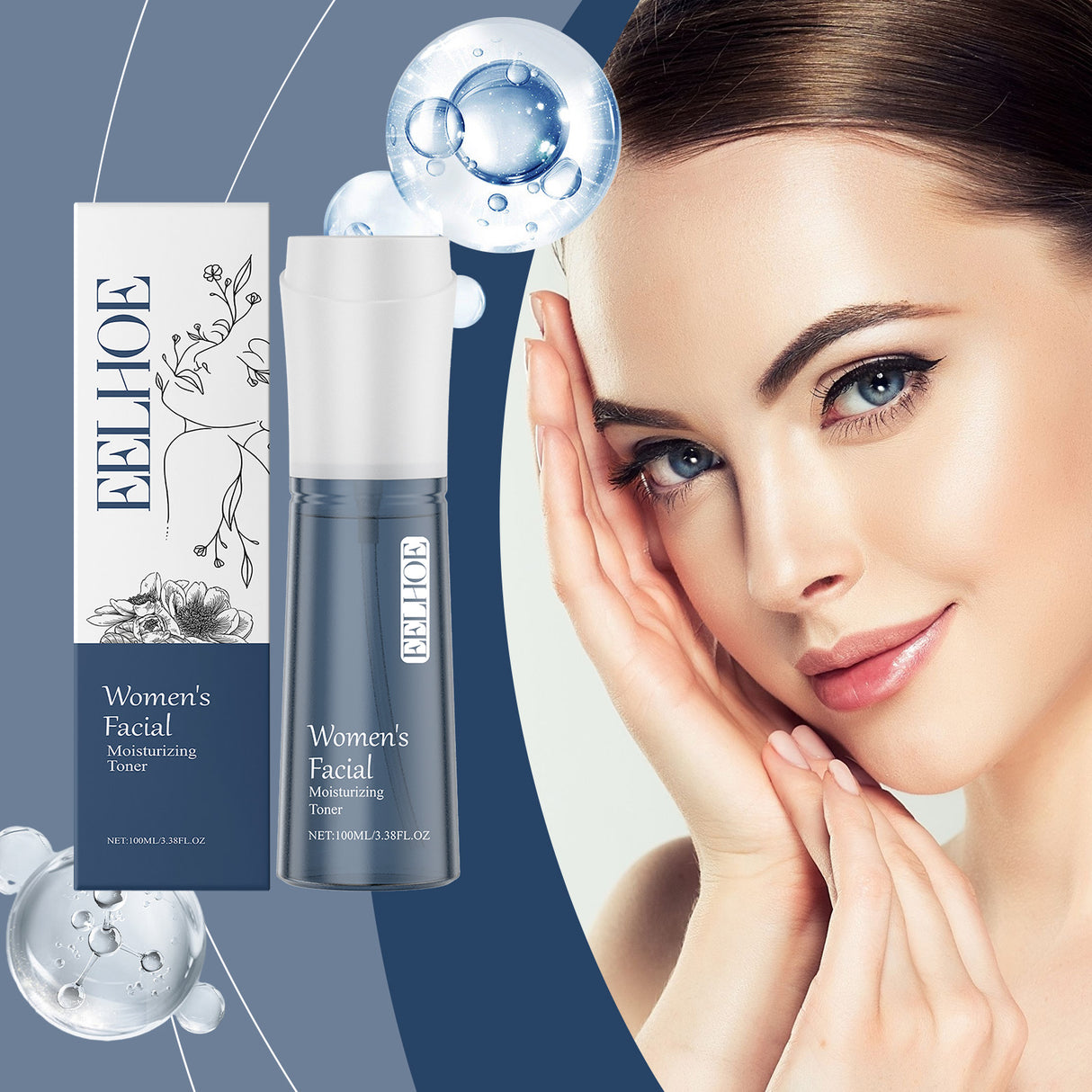 Rejuvenating Toner Facial Moisturizes And Nourishes Fine Lines To Improve Facial Skin Condition