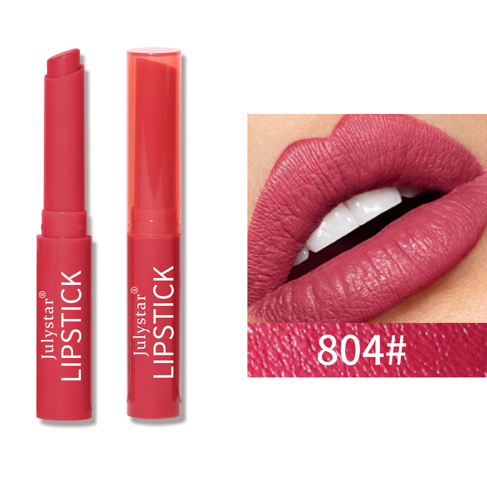 Durable Waterproof Non Stick Cup Genuine Six Color Lipstick Matte Velvet Foggy Lipstick - V.I.P Digital Presence