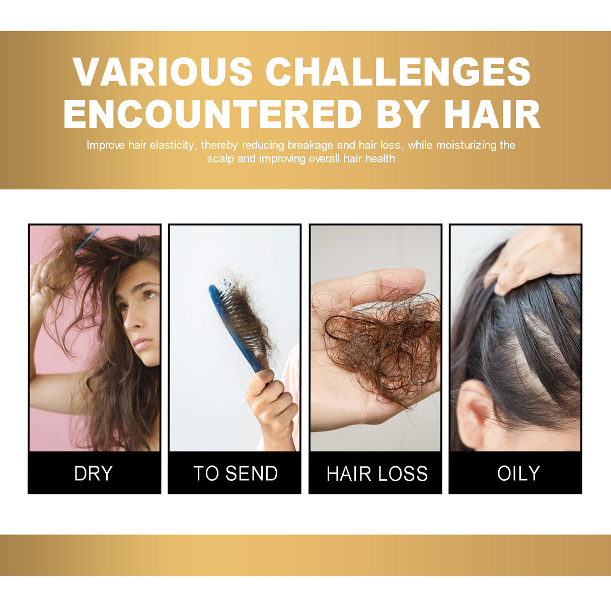 WIYUN Hair Rice Water Cream, Scalp Massage Hydrating And Moisturizing Hair Roots Repair Dry Hair Impetuous Smooth Hair Care - V.I.P Digital Presence