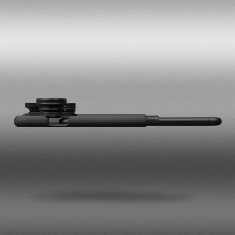 4 in 1 Mobile Phone Lensese Cases Full Coverage For iPhone X 8 7 6S 6 Plus Wide Angle Macro Fisheye Phone Lenses Black Case - V.I.P Digital Presence