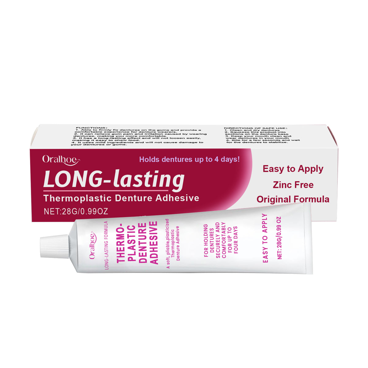 Denture Fixing Adhesive For Improved Comfort And Gum Care Thermoplastic Denture Adhesive - V.I.P Digital Presence