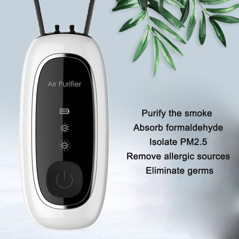 Negative ion air purifier neck hanging portable small fresh machine portable air purifier smoking - V.I.P Digital Presence