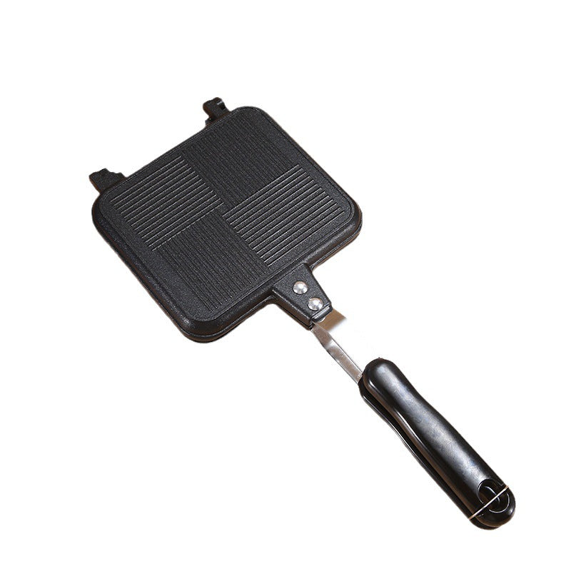 Aluminum Sanming Pan Round Double-sided Pattern Waffle Mold Home Breakfast Pancake Tool - V.I.P Digital Presence