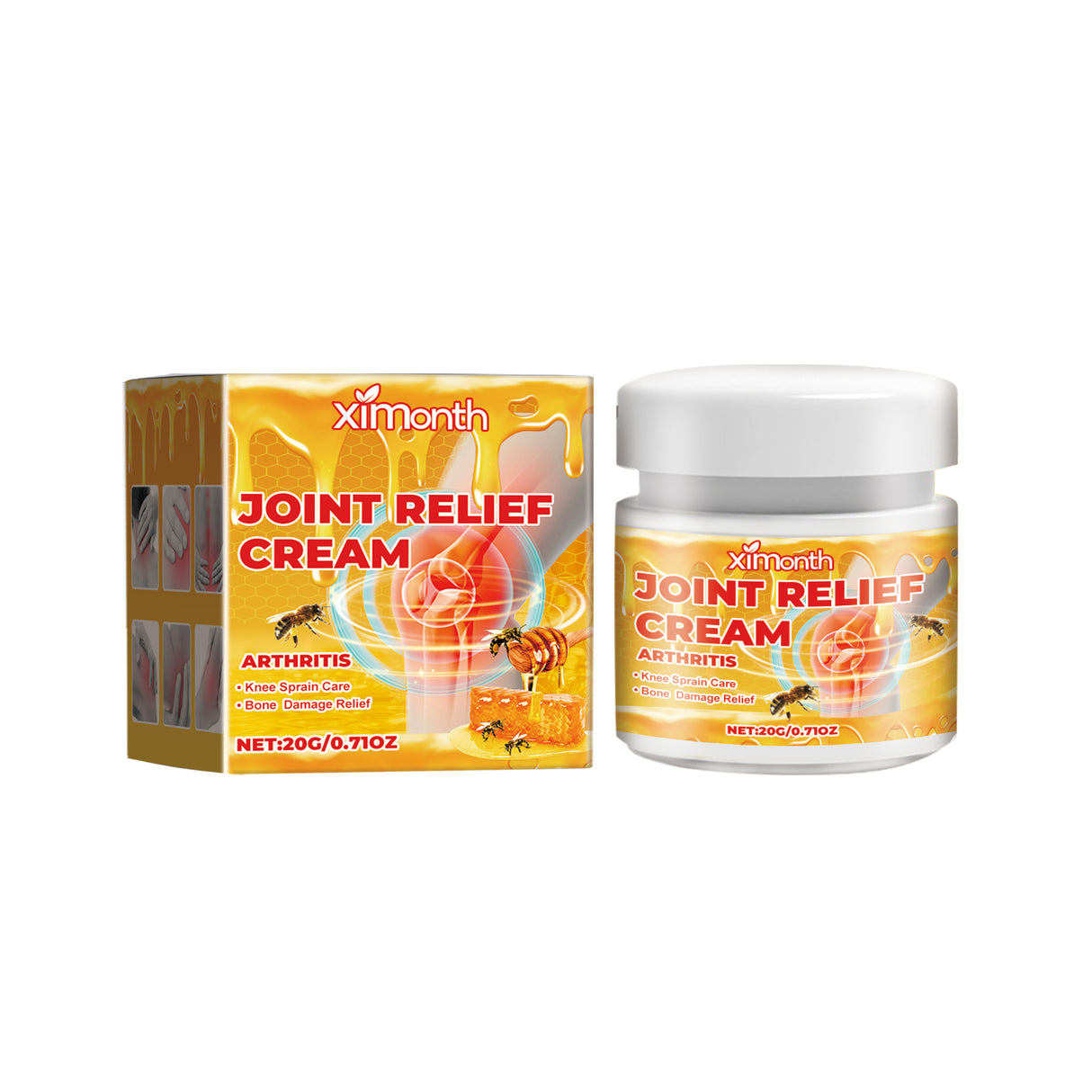 Bee Venom Joint Care Cream Relieves Knee Joint Pain And Discomfort By Massaging Body Joint Care Cream - V.I.P Digital Presence