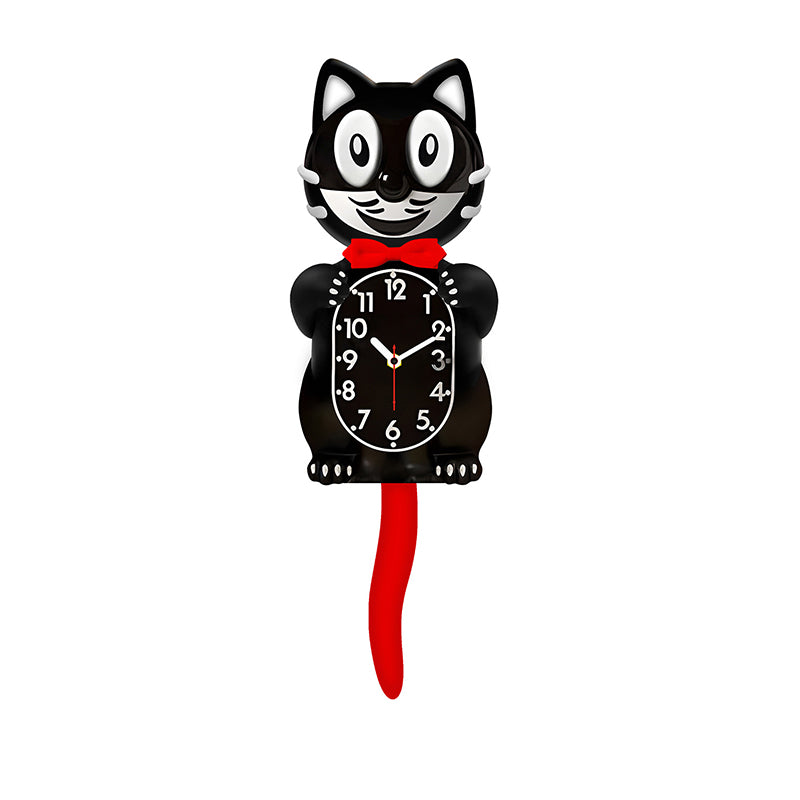 New Hot American Classic Kit Cat Clock: Swing Tail, Creative, Cute Gift, Retro Decor, Hanging Design. - V.I.P Digital Presence