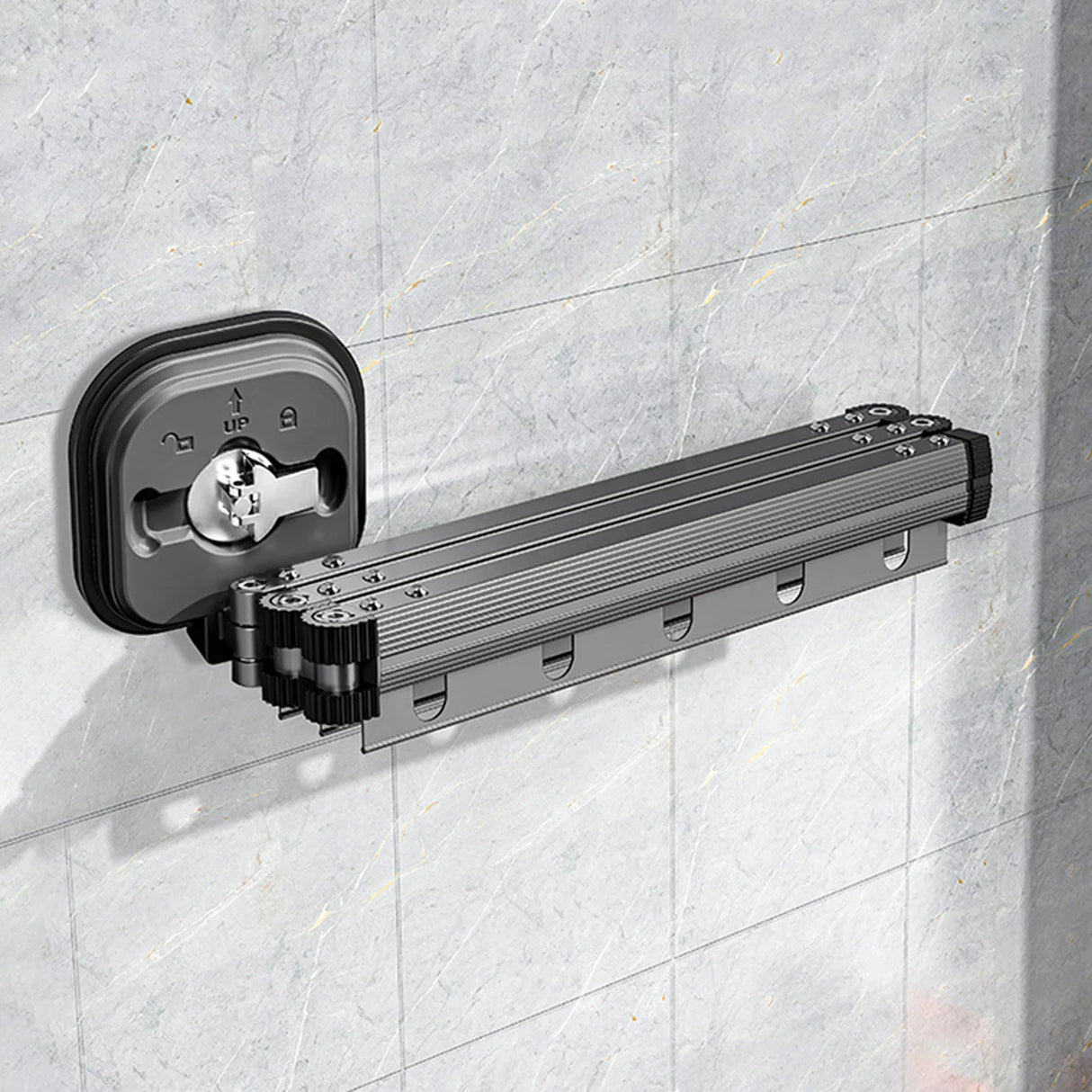 Multifunctional Retractable Fold Away Clothes Drying Hanger Space-Saving Bathrooms Usage - V.I.P Digital Presence