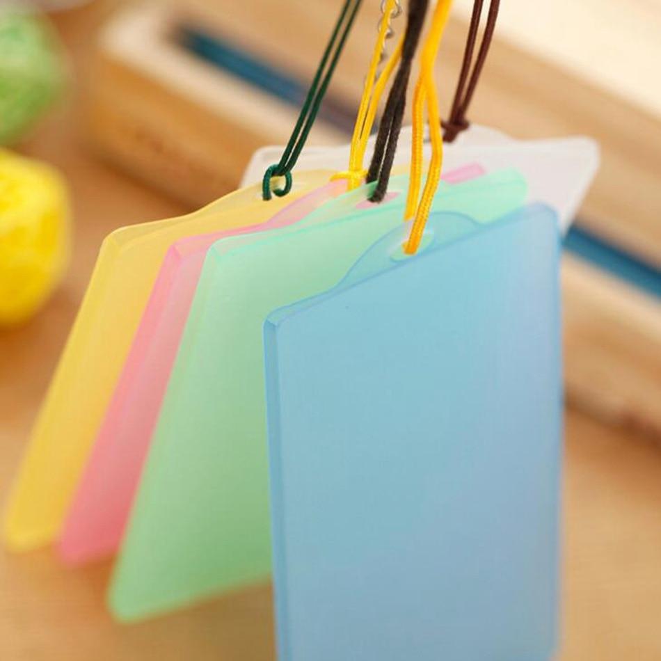 5pcs Waterproof PVC Card Holder Credit Student Transparent ID Cards Passport Business Bancaire Bank Card Cardholder - V.I.P Digital Presence