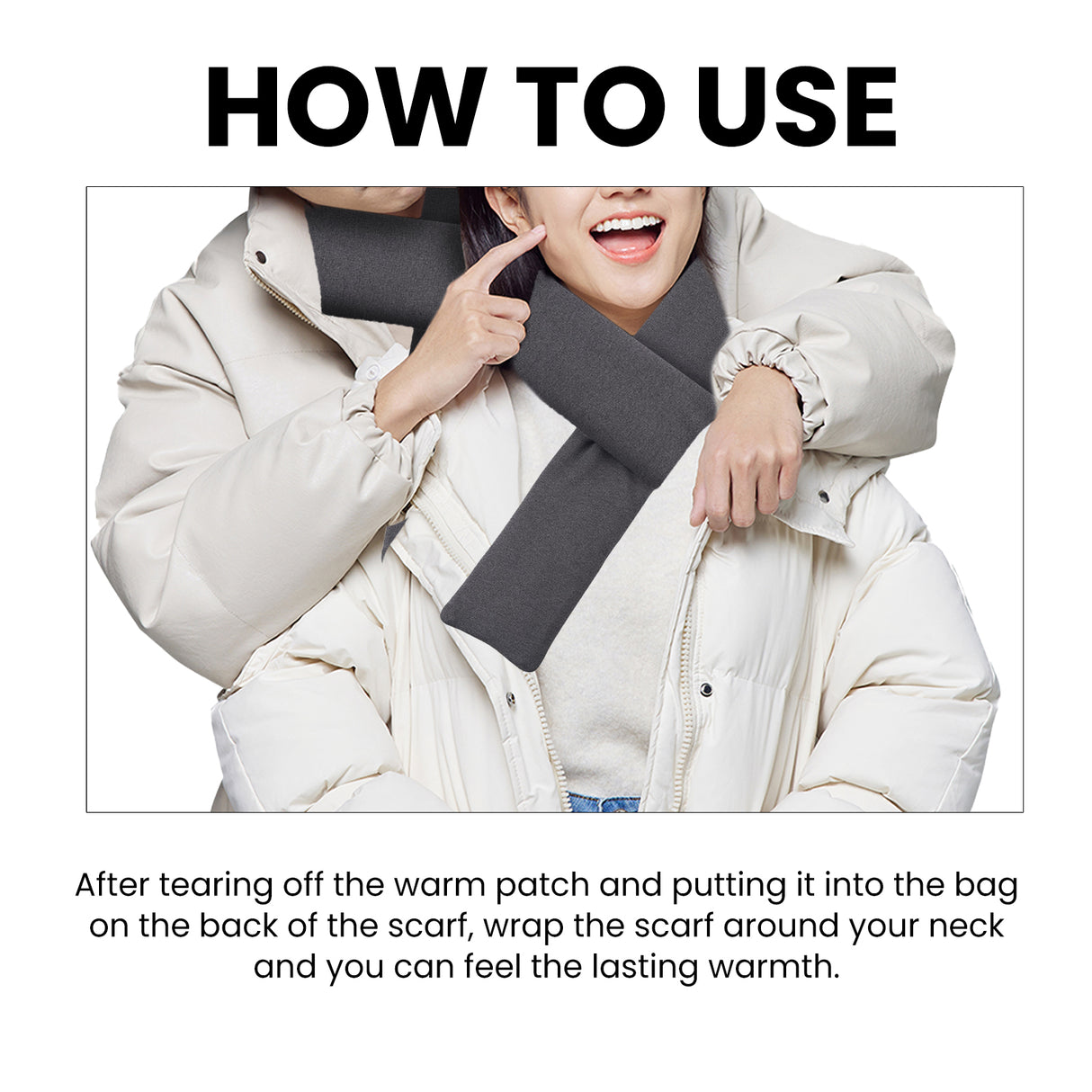 HouKea Heating Scarf, Winter Neck Protector Hot Compress Neck Cover Cold Anti-Freezing Warm Heat Scarf Warm Baby - V.I.P Digital Presence