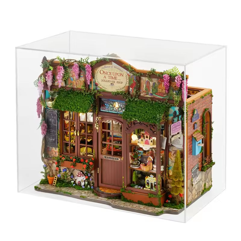 DIY wooden fairy-tale Wonderhous: mini bookends, assembleable houses, gifts, home decor - V.I.P Digital Presence