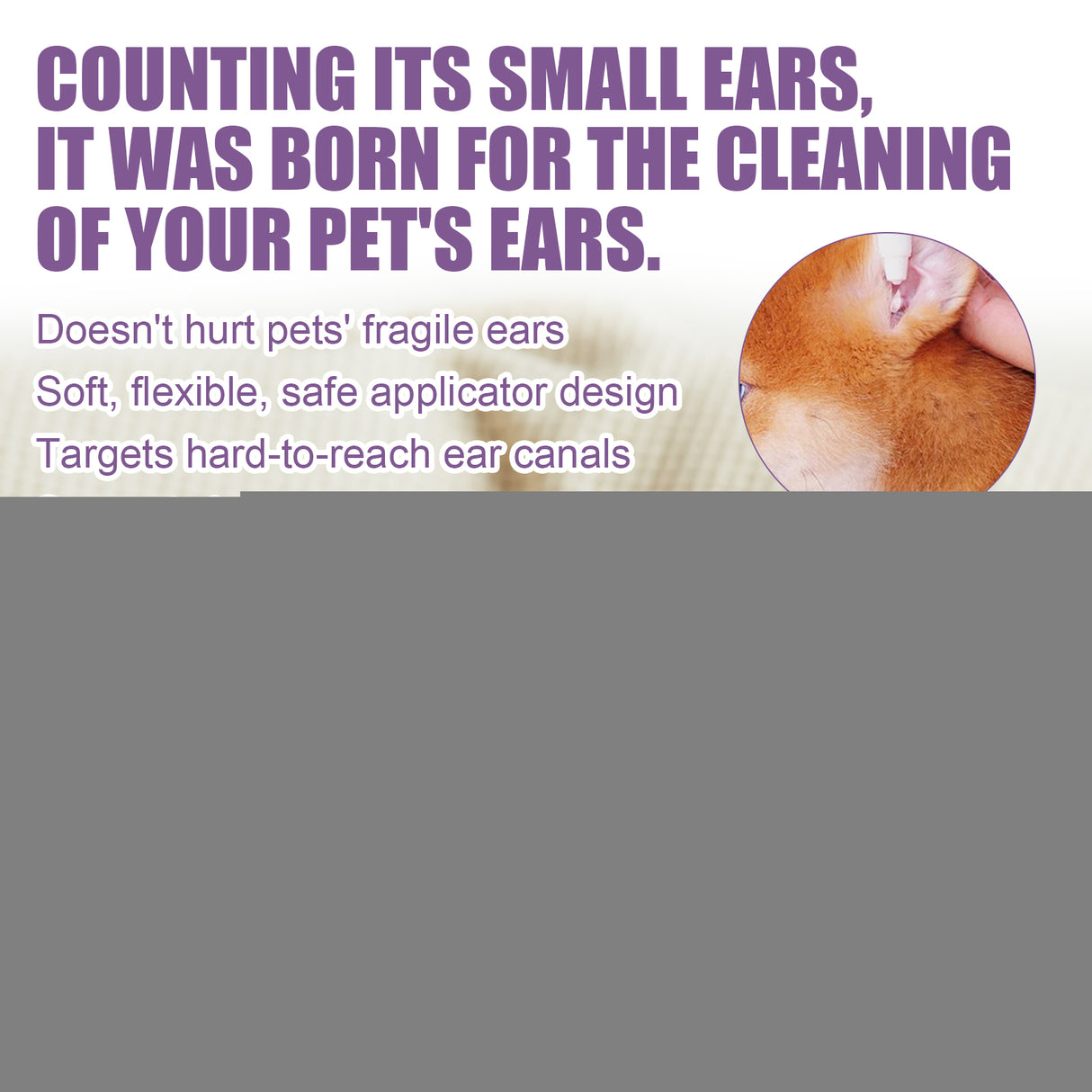 Pet Ear Cleaner, Cats And Dogs Relieves Ear Canal Odors Cleaning Earwax Ear Wash Drops - V.I.P Digital Presence