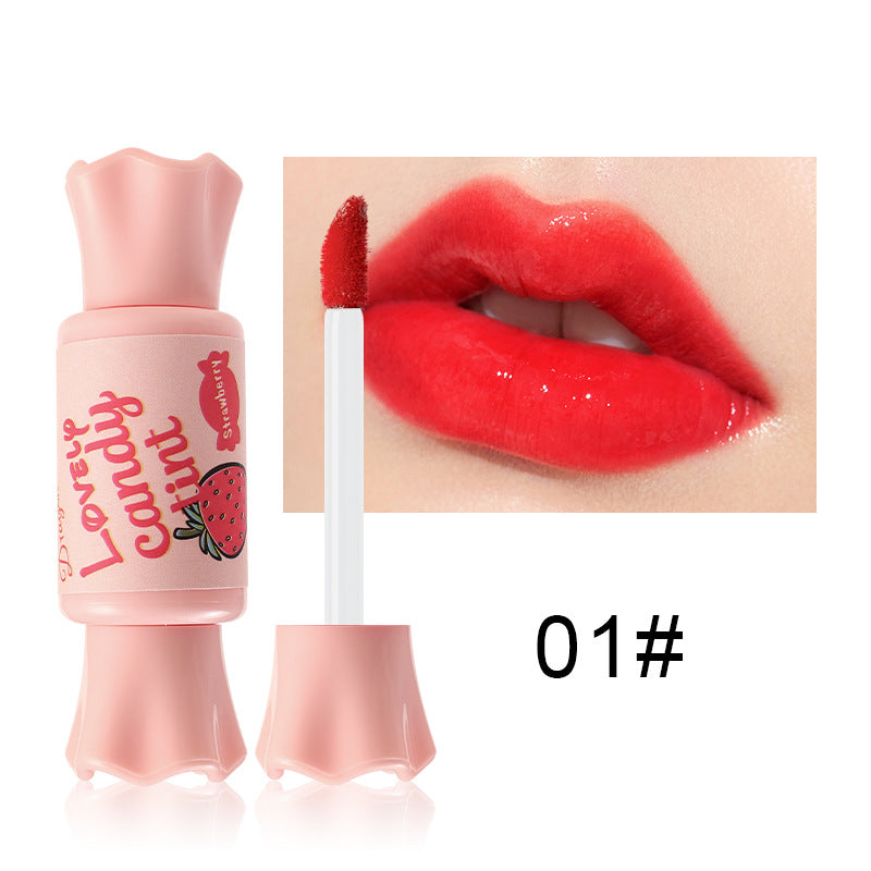 Dragonranee Mirror Pink Candy Lip Glaze Female Student Models Cute Waterproof Lipstick Dyed Lip Liquid - V.I.P Digital Presence