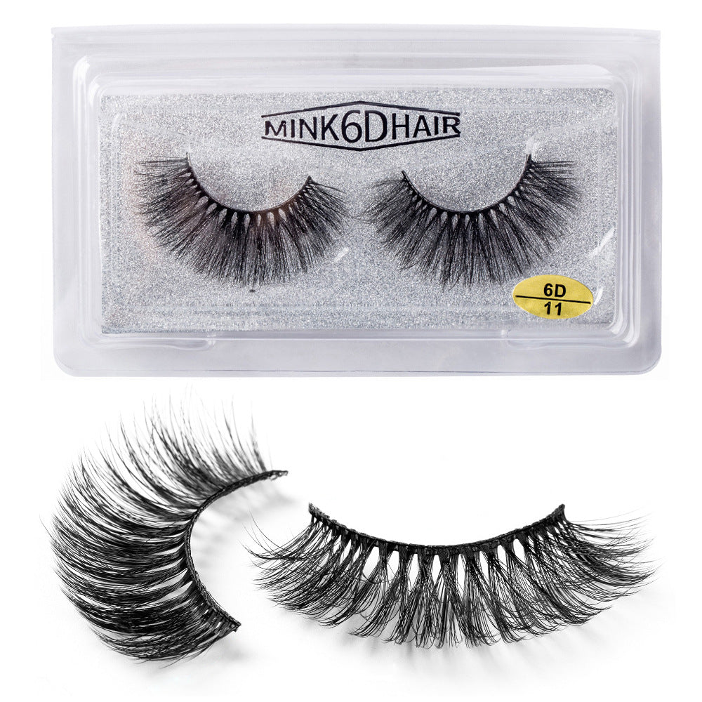 New False Eyelashes Eyelashes Cross Exaggerated Eyelashes 3D Three Dimensional Thick Imitation Mink False Eyelashes 25mm - V.I.P Digital Presence