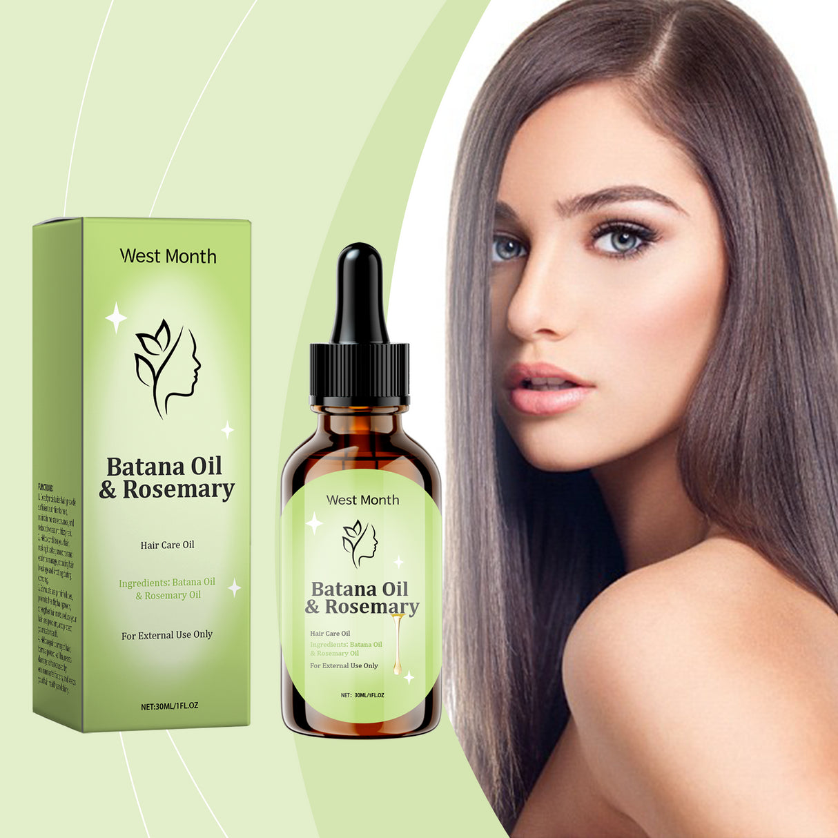 Rosemary Essential Oil For Hair Care Is Strong, Smooth, Straight And Curly, Nourishing And Growing Hair Care Essential Oil - V.I.P Digital Presence