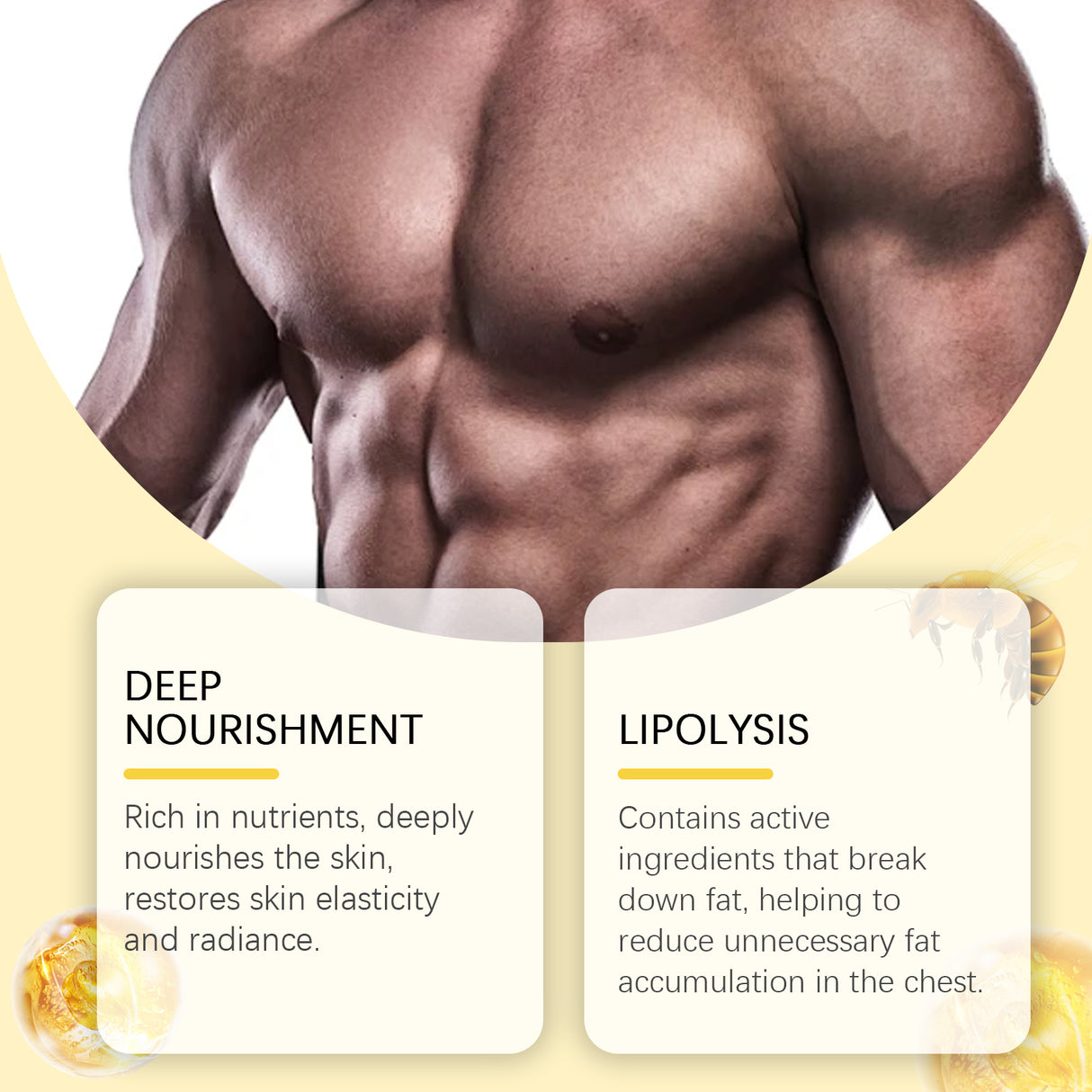 South Month Men's Chest Care Essential Oil, Chest Firming And Lifting Nourishing Skin Elasticity Care Oil - V.I.P Digital Presence