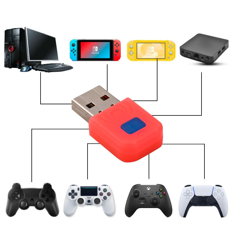 Suitable for switch OLED controller converter suitable for PS5/PS4 controller Bluetooth receiver - V.I.P Digital Presence