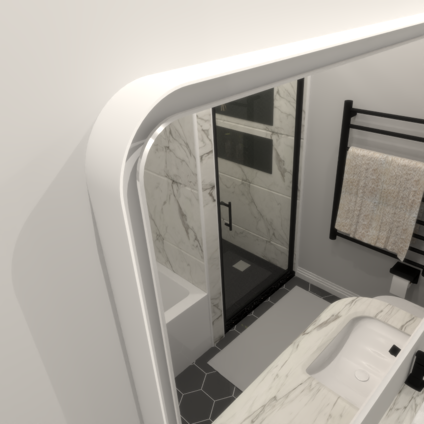 BATHROOM LED MIRROR - V.I.P Digital Presence