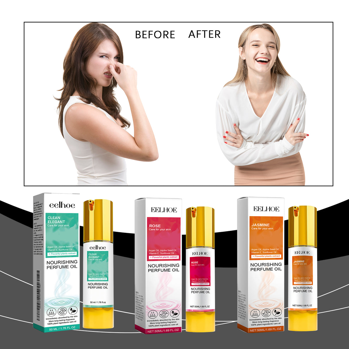 Ladies Fresh Perfume Series, Durable Light Fragrance Fresh Flower Fruit Dating Romantic Perfume - V.I.P Digital Presence