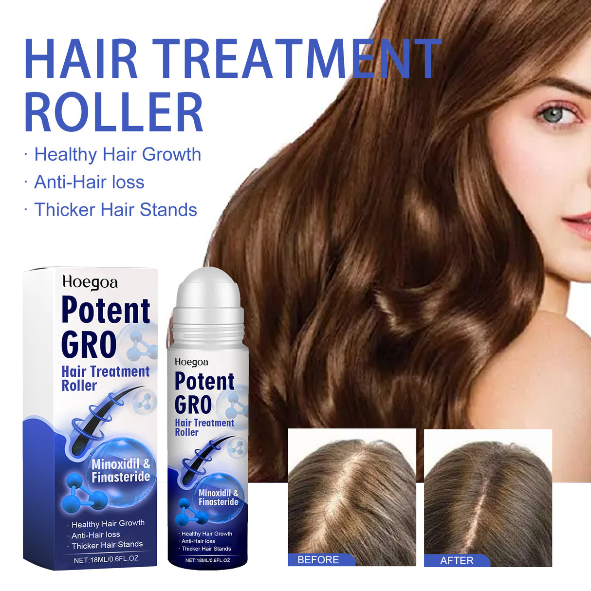HOEGOA Hair Treatment Roller, Repair Strong And Firm Hair Moistening Hair Roots Thick, Smooth And Dense Hair Care Ball - V.I.P Digital Presence