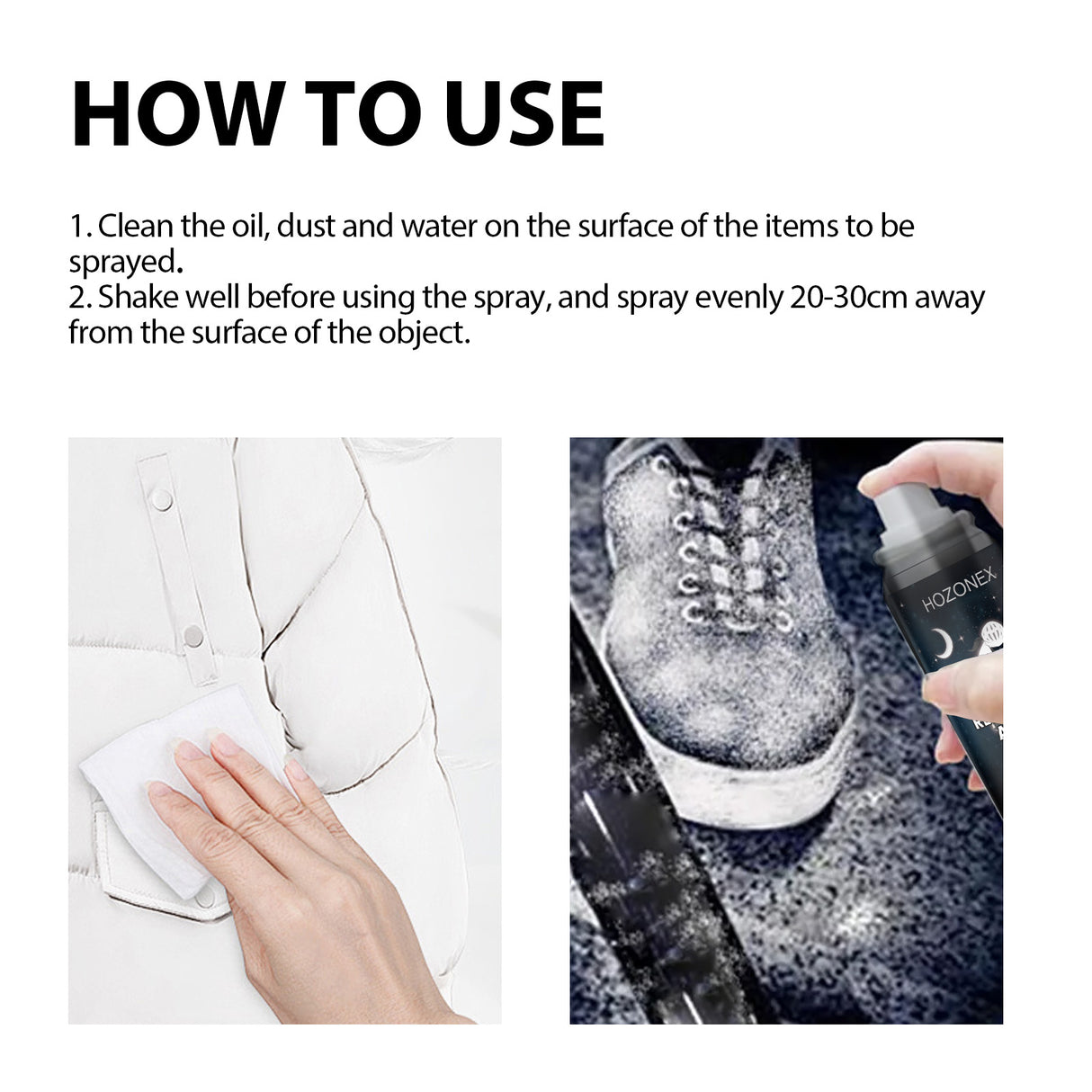 Hozonex Night Reflective Spray, Bicycle Clothing Glow-In-The-Dark Warning Signs Environmental Fluorescent Night Spray - V.I.P Digital Presence