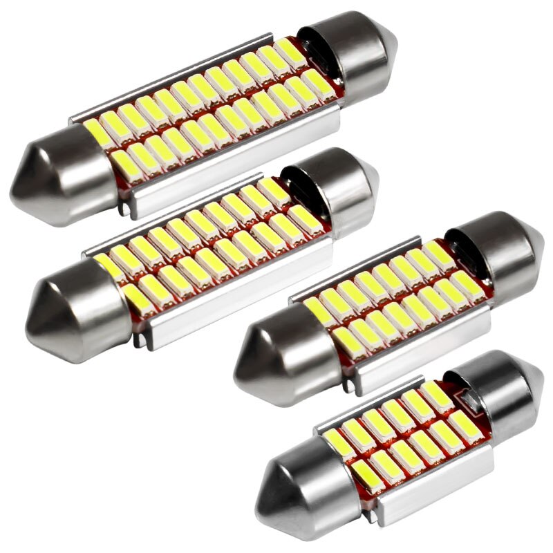Festoon 31mm 36mm 39mm 42mm LED Bulb C5W C10W Super Bright 4014 SMD Canbus Error Free Auto Interior Doom Lamp Car Styling Light - V.I.P Digital Presence